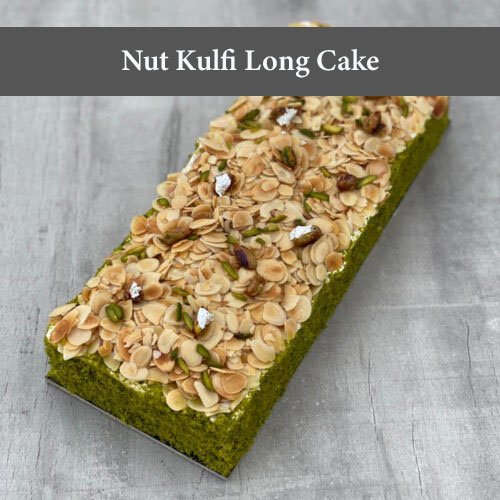 Nut Kulfi Long Cake